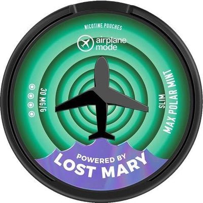 Buy Lost Mary Airplane Mode Nicotine pouches - Max Polar Mint