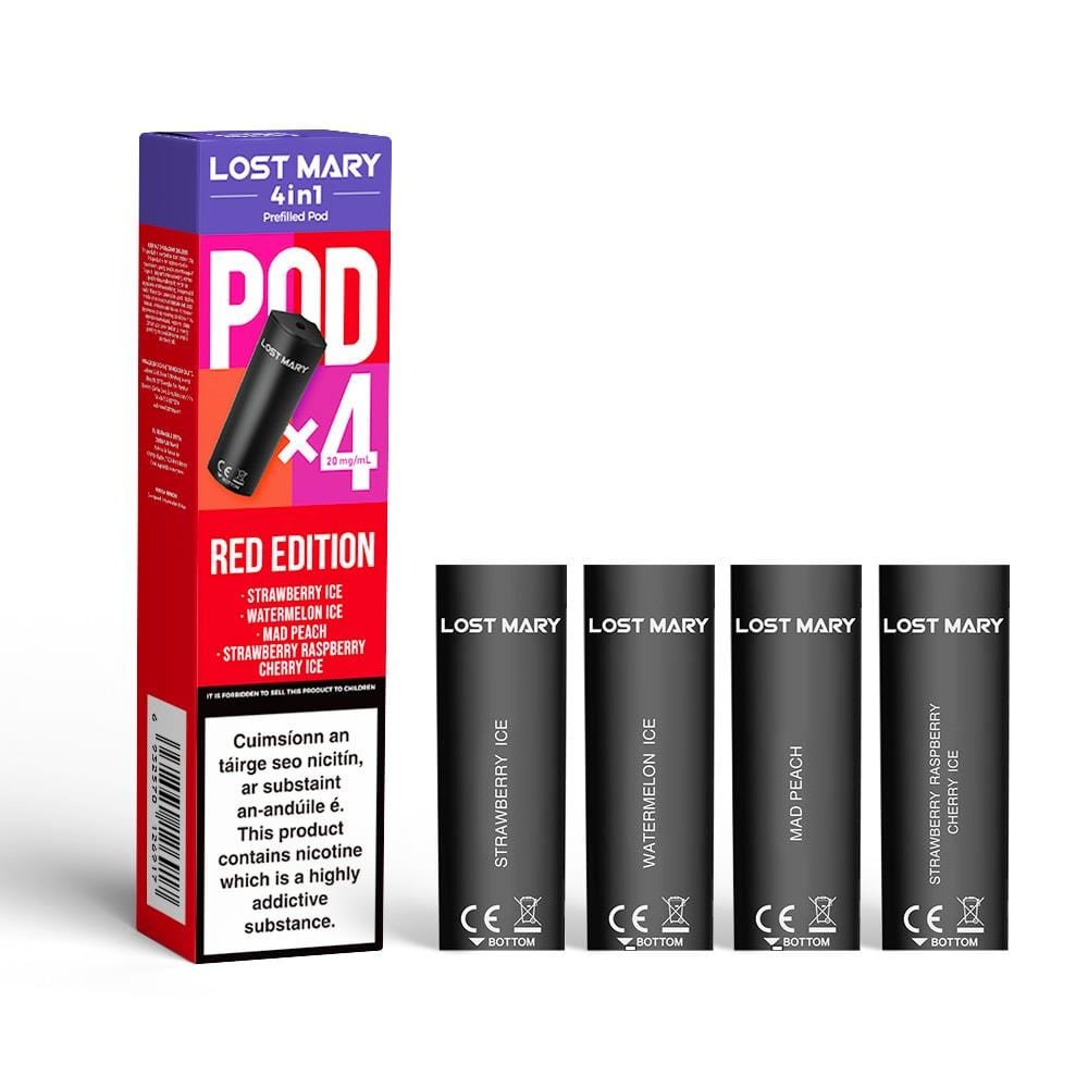 Buy Lost Mary 4 in 1 Prefilled Pods - Red Edition