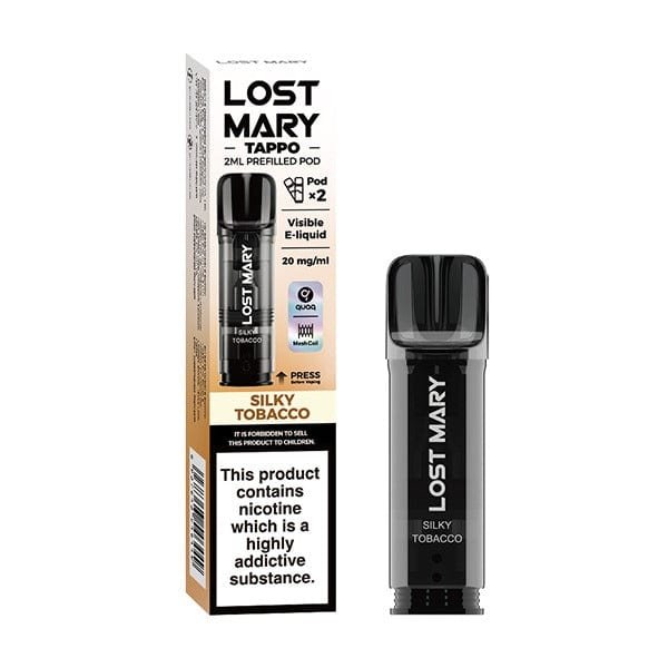 Buy Lost Mary Tappo Prefilled Pod - Silky Tobacco